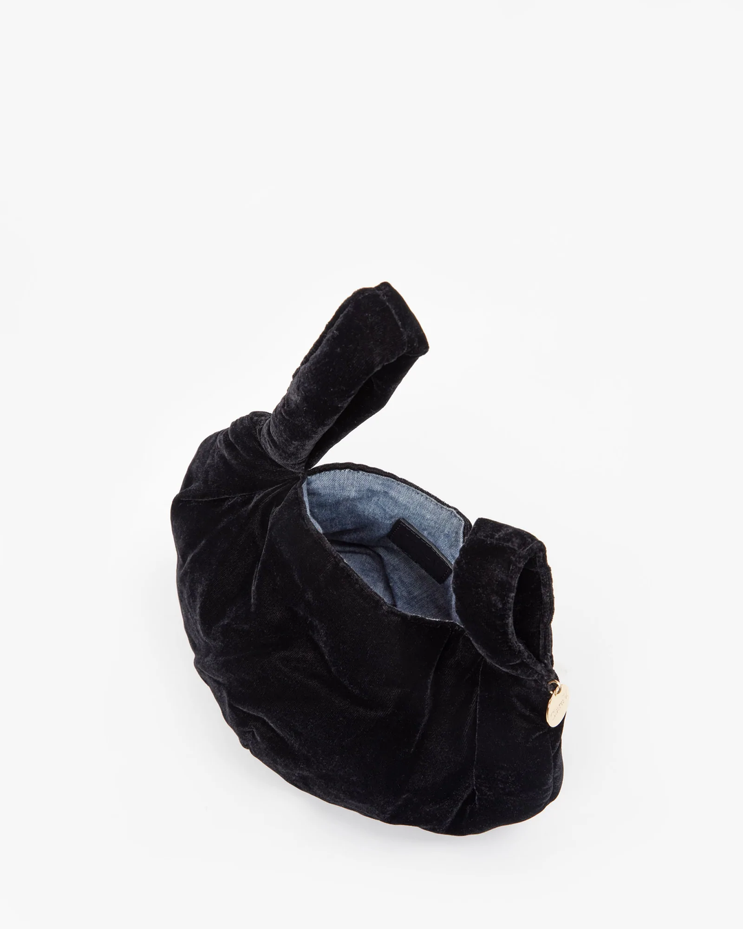Clare V - Chou Chou in Black Velvet