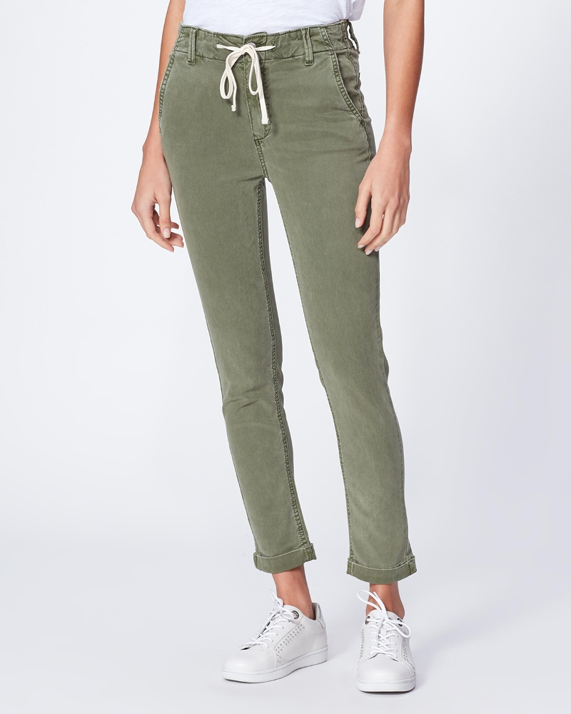Paige - Christy Pant in Vintage Coastal Green