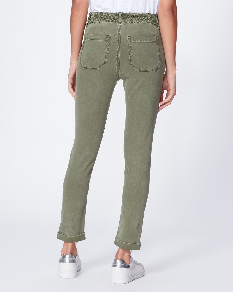 Paige - Christy Pant in Vintage Coastal Green