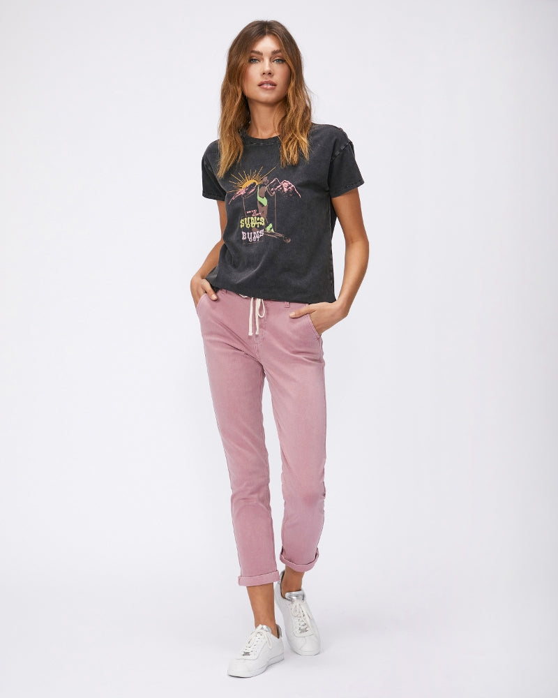 Paige - Christy Pant in Vintage Muted Mauve