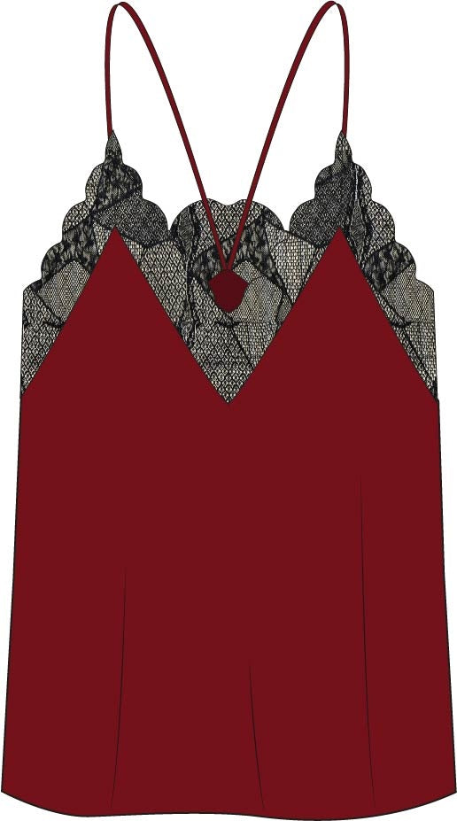 Zadig & Voltaire - Christy Velvet in Bordeuax