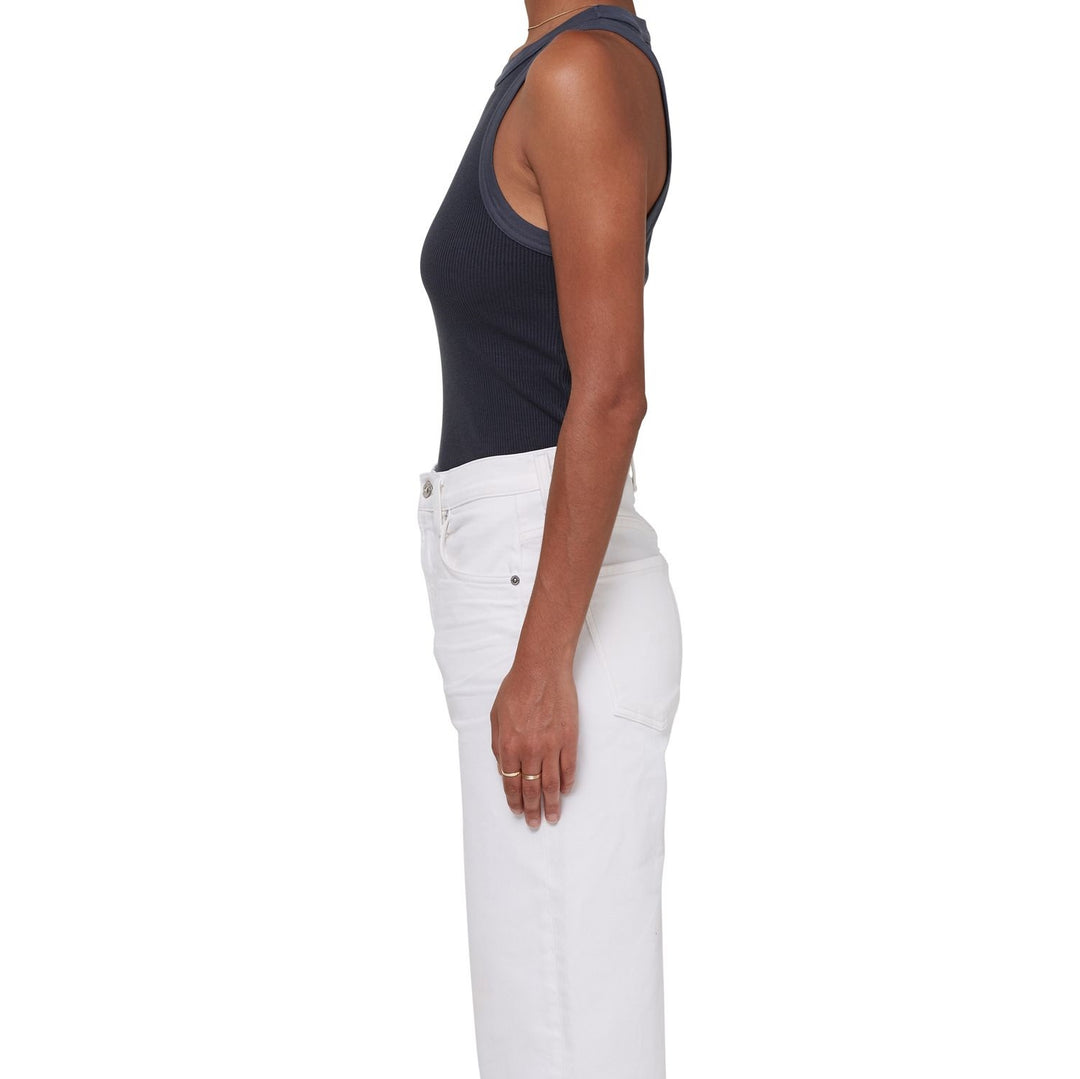 Citizens of Humanity - Isabel Rib Tank in Charcoal Tops