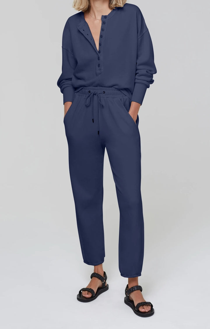 Citizens of Humanity - Laila Fleece Pant in Navy Pants