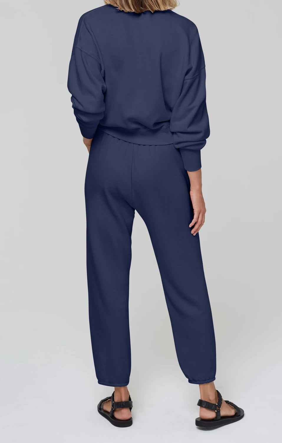 Citizens of Humanity - Laila Fleece Pant in Navy Pants