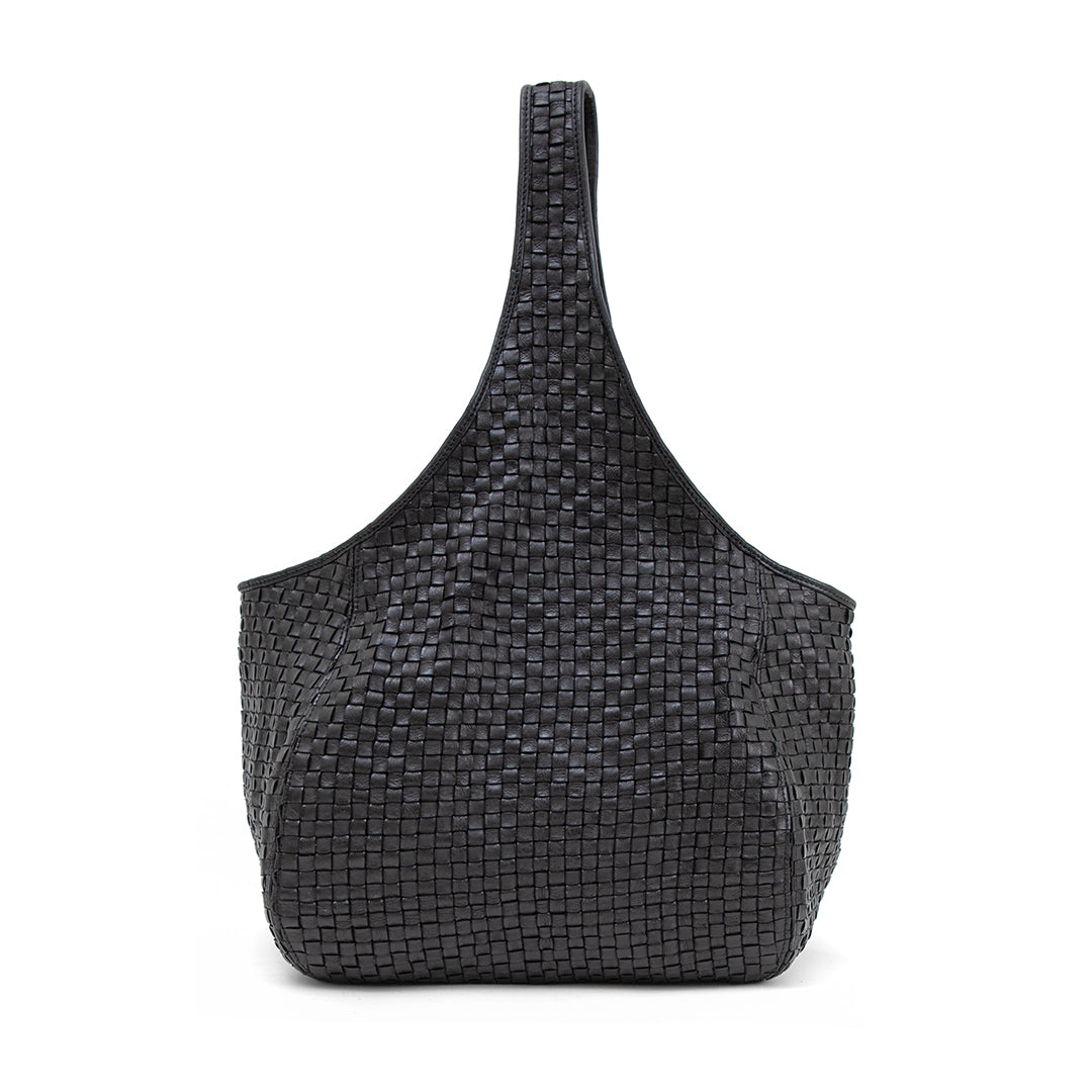Clare V. - Bando in Black Woven Checker Accessories