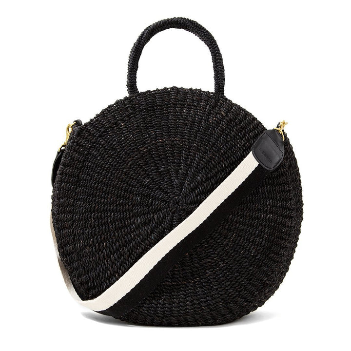 Clare V. - Shoulder Strap in Black & White Cotton Webbing Default