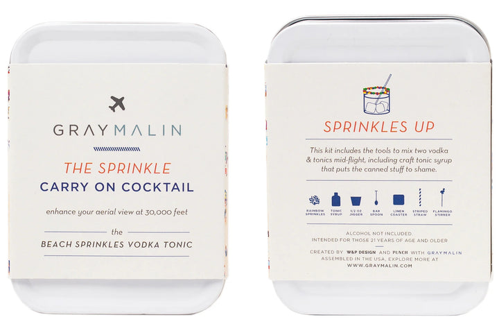 Gray Malin - The Sprinkle Carry-On Cocktail Kit
