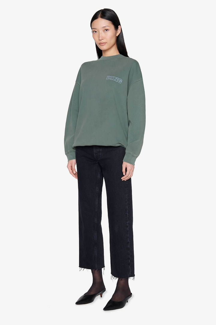 Anine Bing - Cody Sweatshirt Bing Live in Green