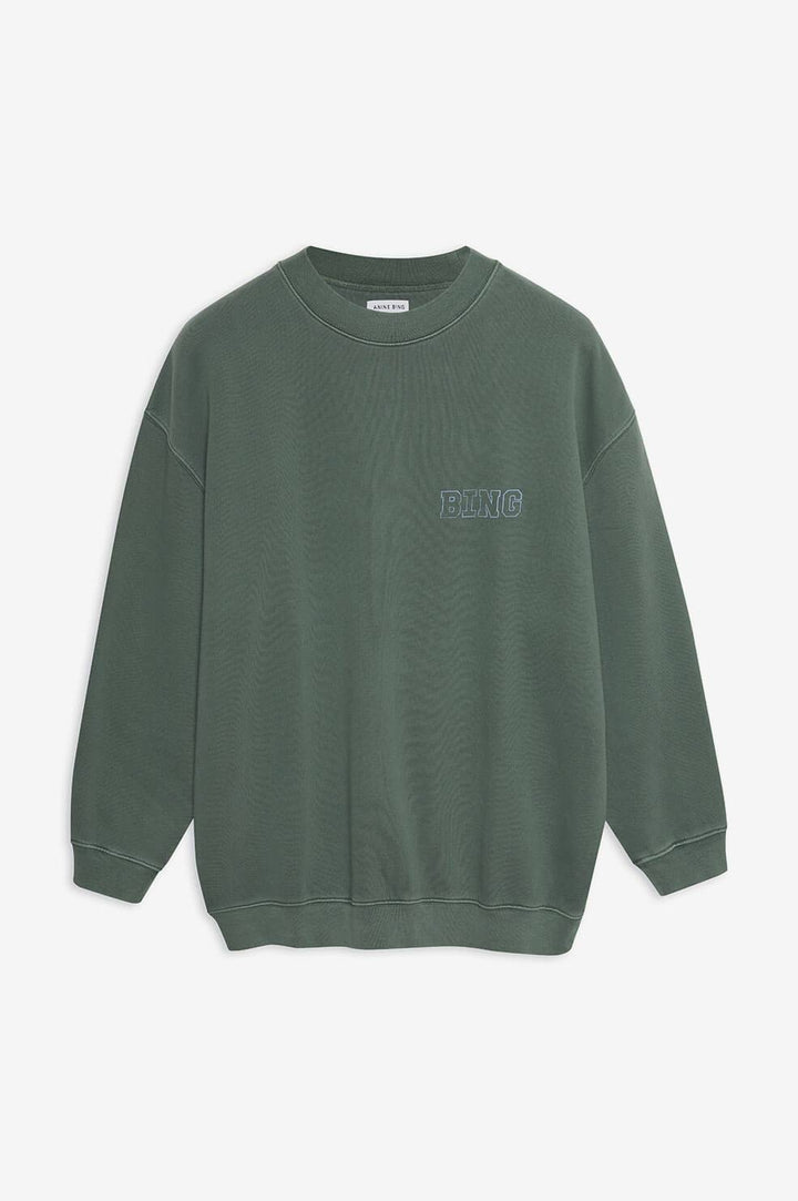 Anine Bing - Cody Sweatshirt Bing Live in Green