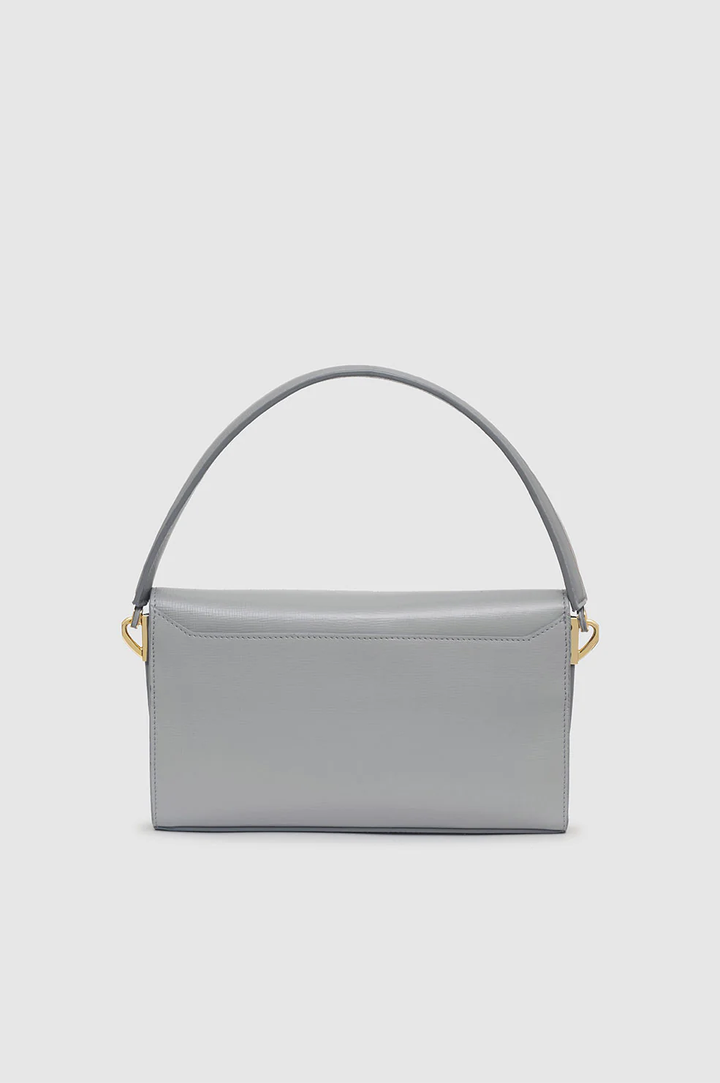 Anine Bing - Colette Bag in Grey Saffiano