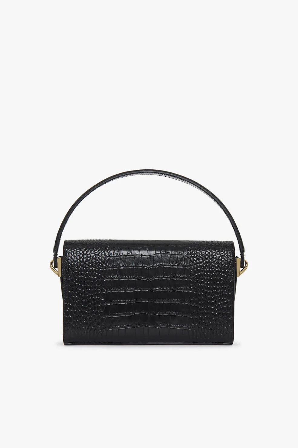 Anine Bing - Colette Bag in Black Croco – Blond Genius