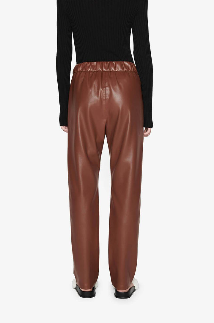 Anine Bing - Colton Track Pant in Brown