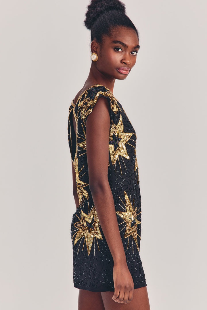 Love Shack Fancy - Colville Dress in Black