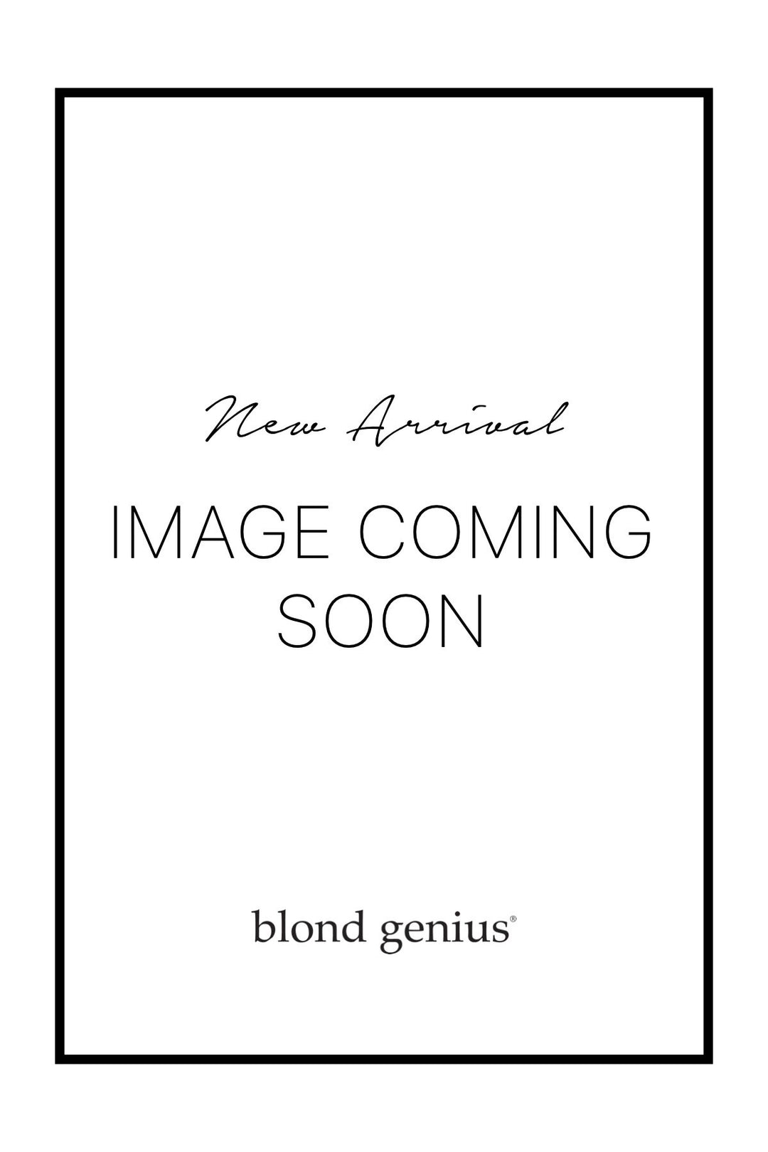 Blond Genius - Genius Embroidered Tee in White