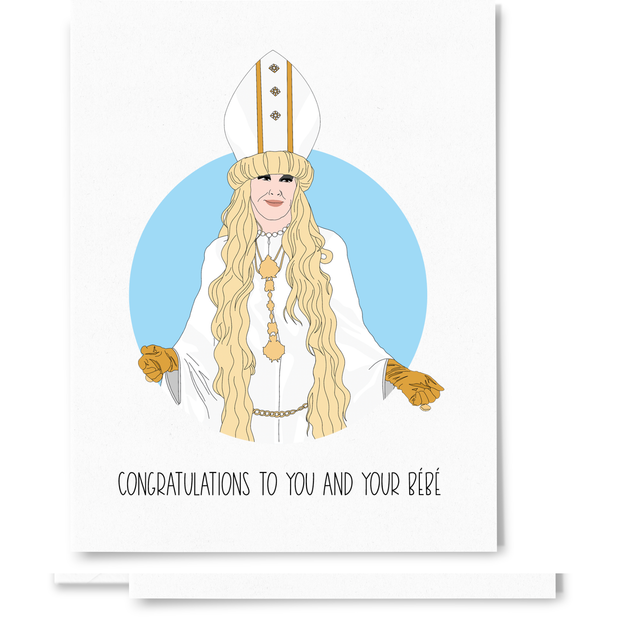 Sammy Gorin - Schitt's Creek Moira Wedding/Engagement Card