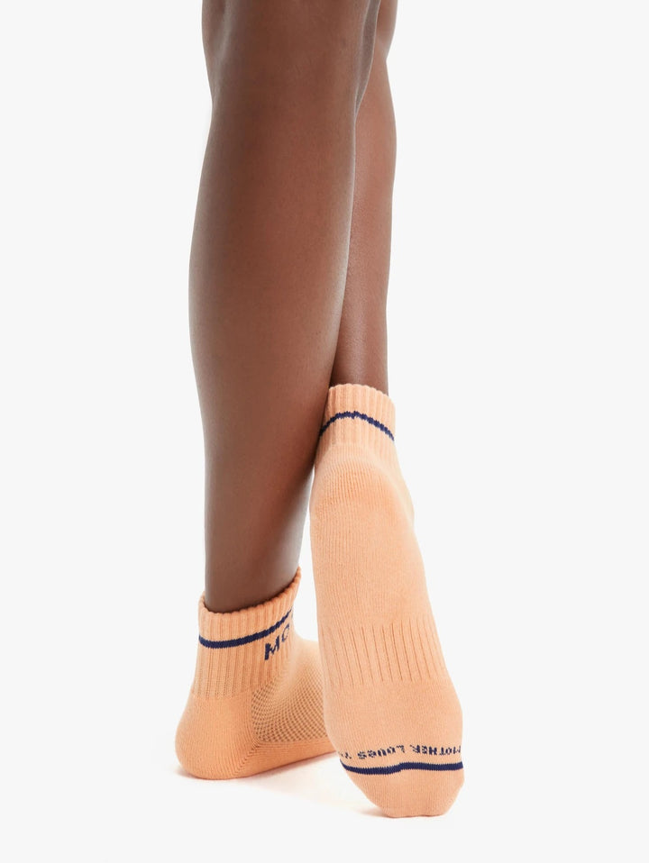 Mother - Baby Steps Ankle Socks in Coral Reef Mother F**ker