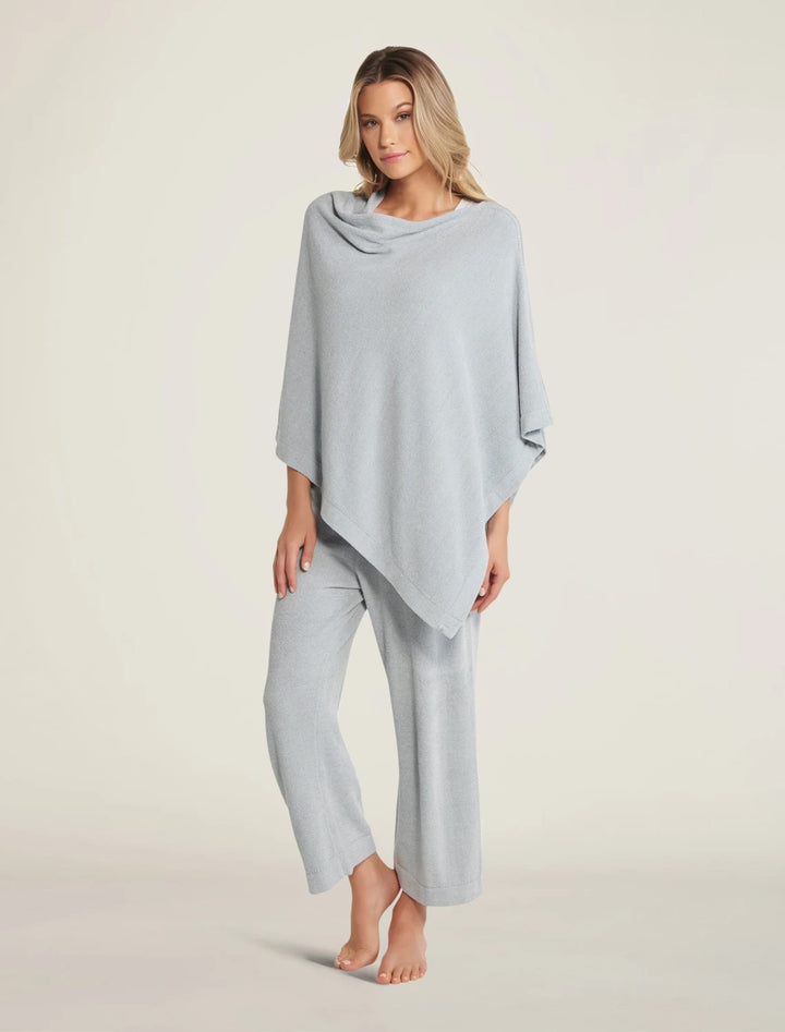 Barefoot Dreams - Cozychic Ultra Lite Poncho in Blue Water