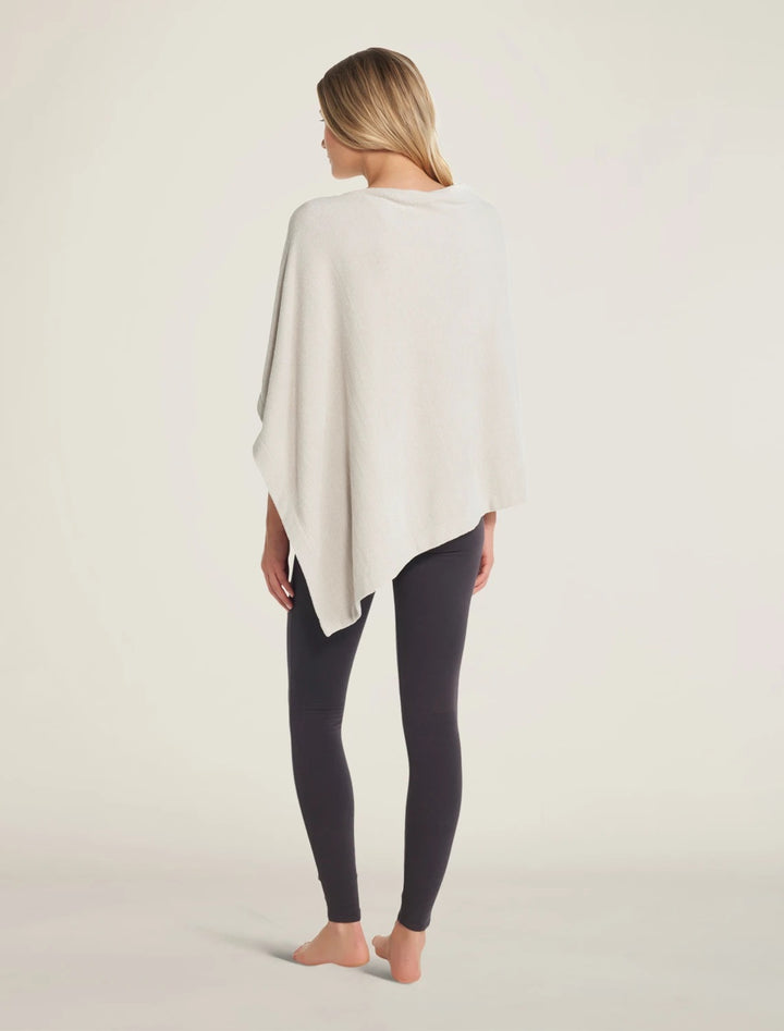 Barefoot Dreams - Cozychic Ultra Lite Poncho in Fog Gray