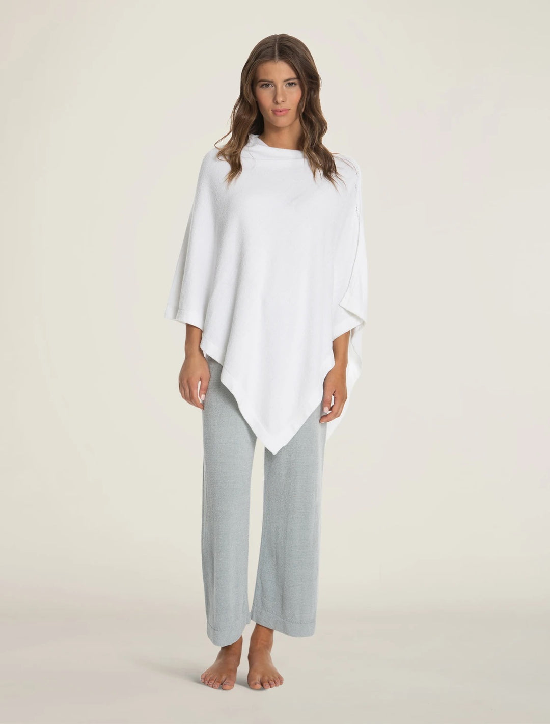 Barefoot Dreams - Cozychic Ultra Lite Poncho in Sea Salt