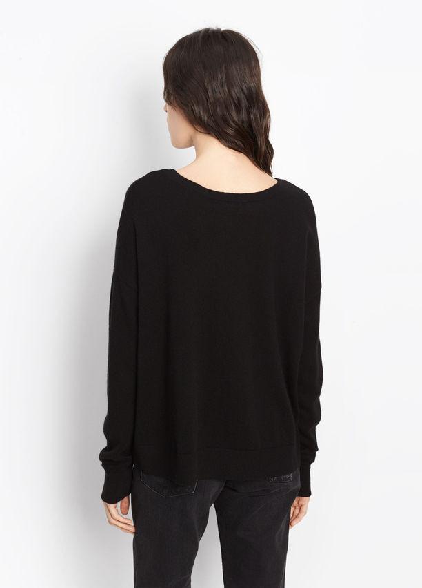 Vince - Wide Neck Cashmere Crop