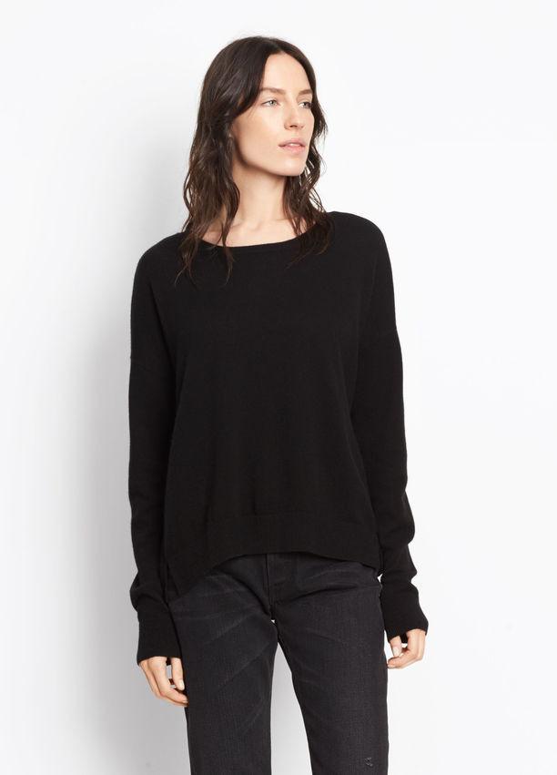 Vince - Wide Neck Cashmere Crop