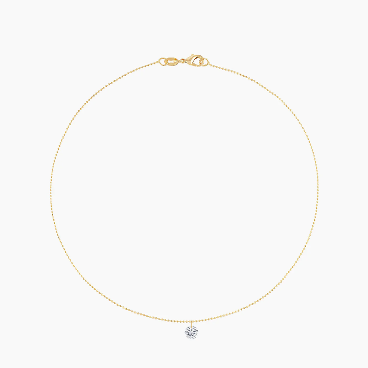 Alexa Leigh - 20" Crystal Necklace in Gold