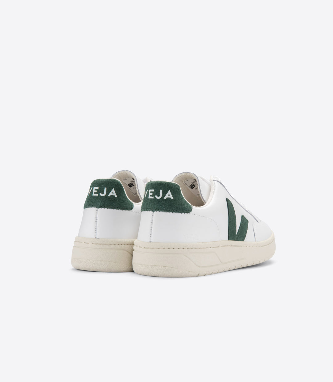 Veja - V-12 Leather Sneakers in Extra-White Cyprus