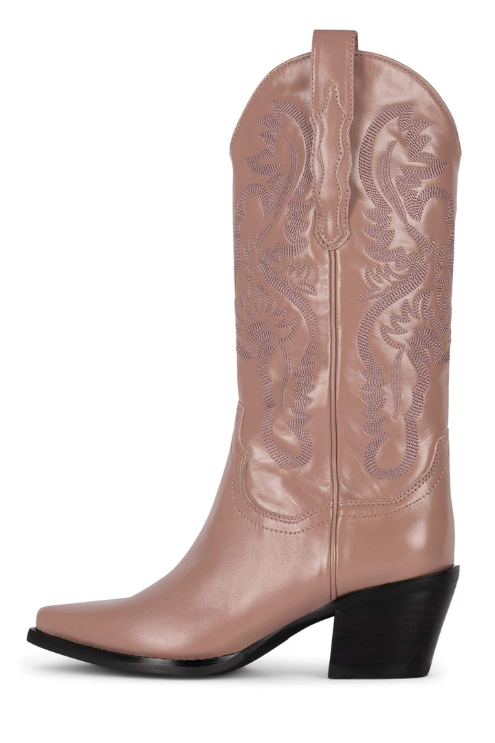 Jeffrey Campbell - Dagget Western Boots in Dusty Rose
