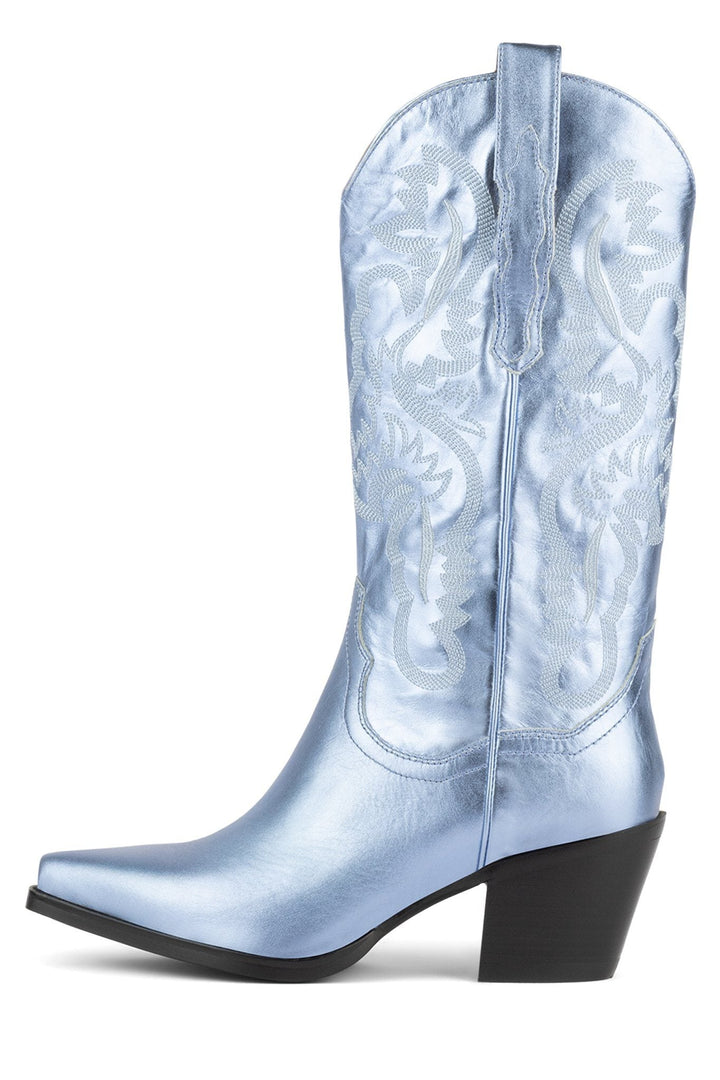 Jeffrey Campbell - Dagget in Light Blue Metallic