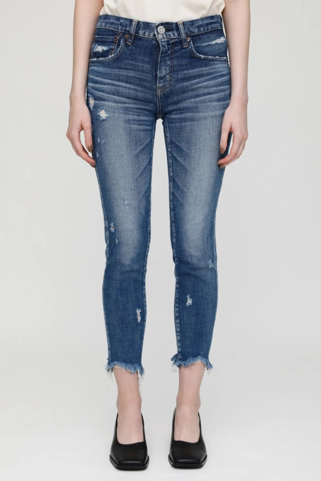 Moussy Denim - MV Daleville Skinny Jeans in BLU 110