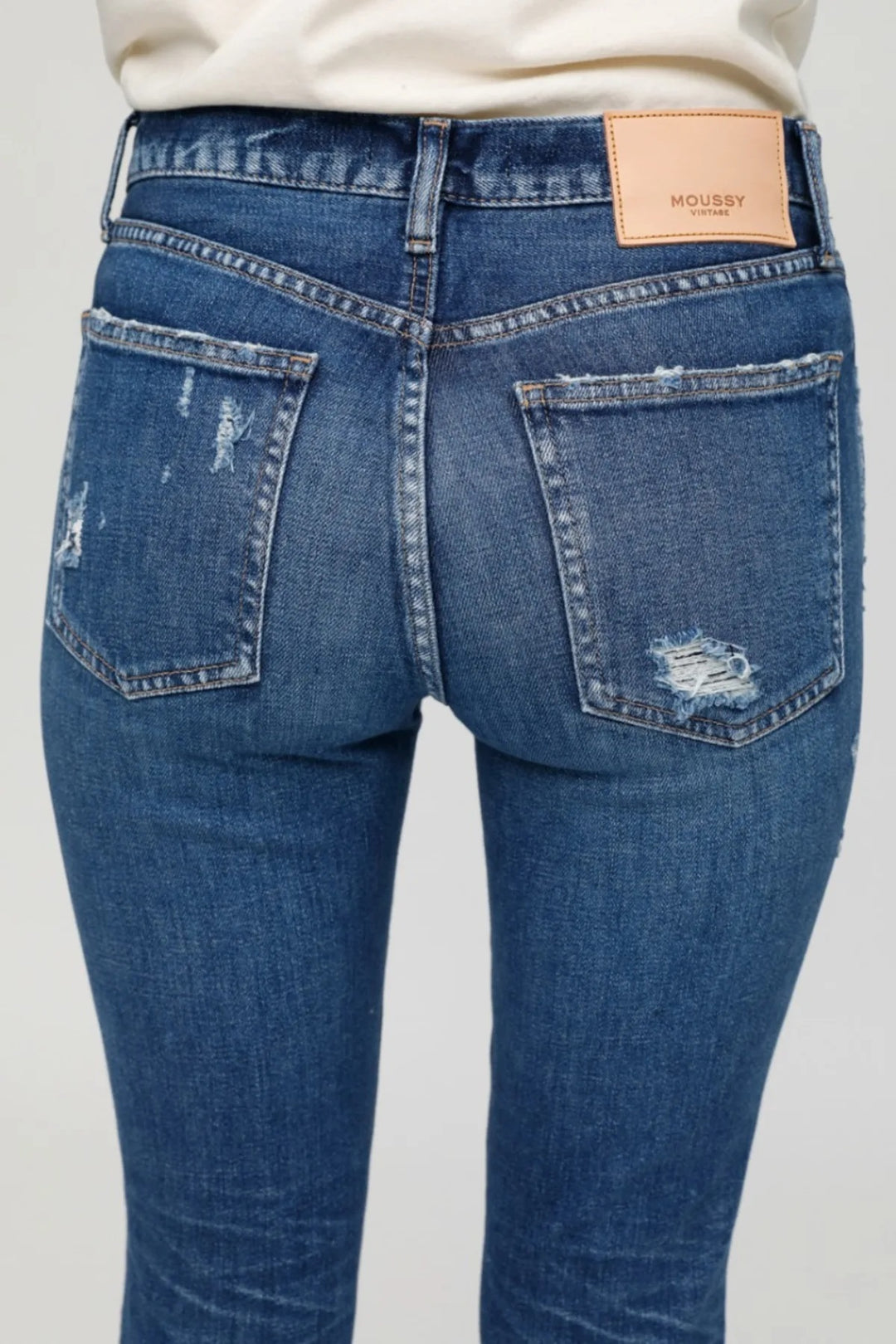 Moussy Denim - MV Daleville Skinny Jeans in BLU 110