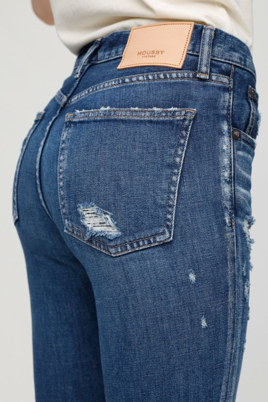 Moussy Denim - MV Daleville Skinny Jeans in BLU 110