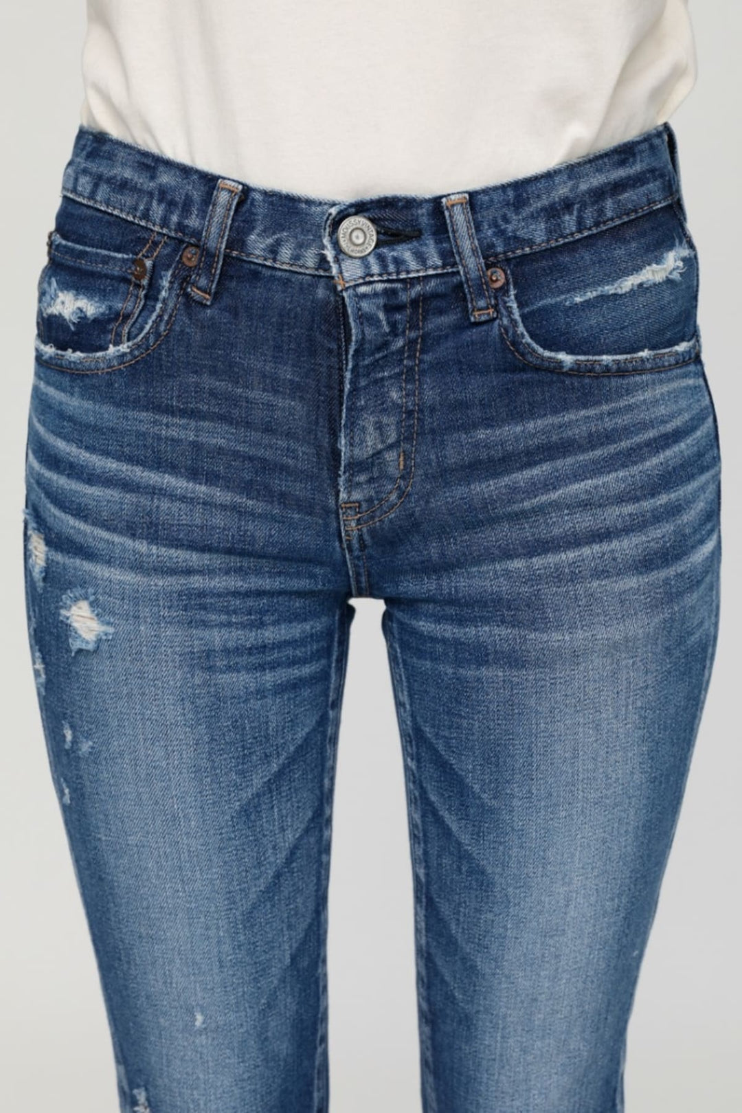 Moussy Denim - MV Daleville Skinny Jeans in BLU 110