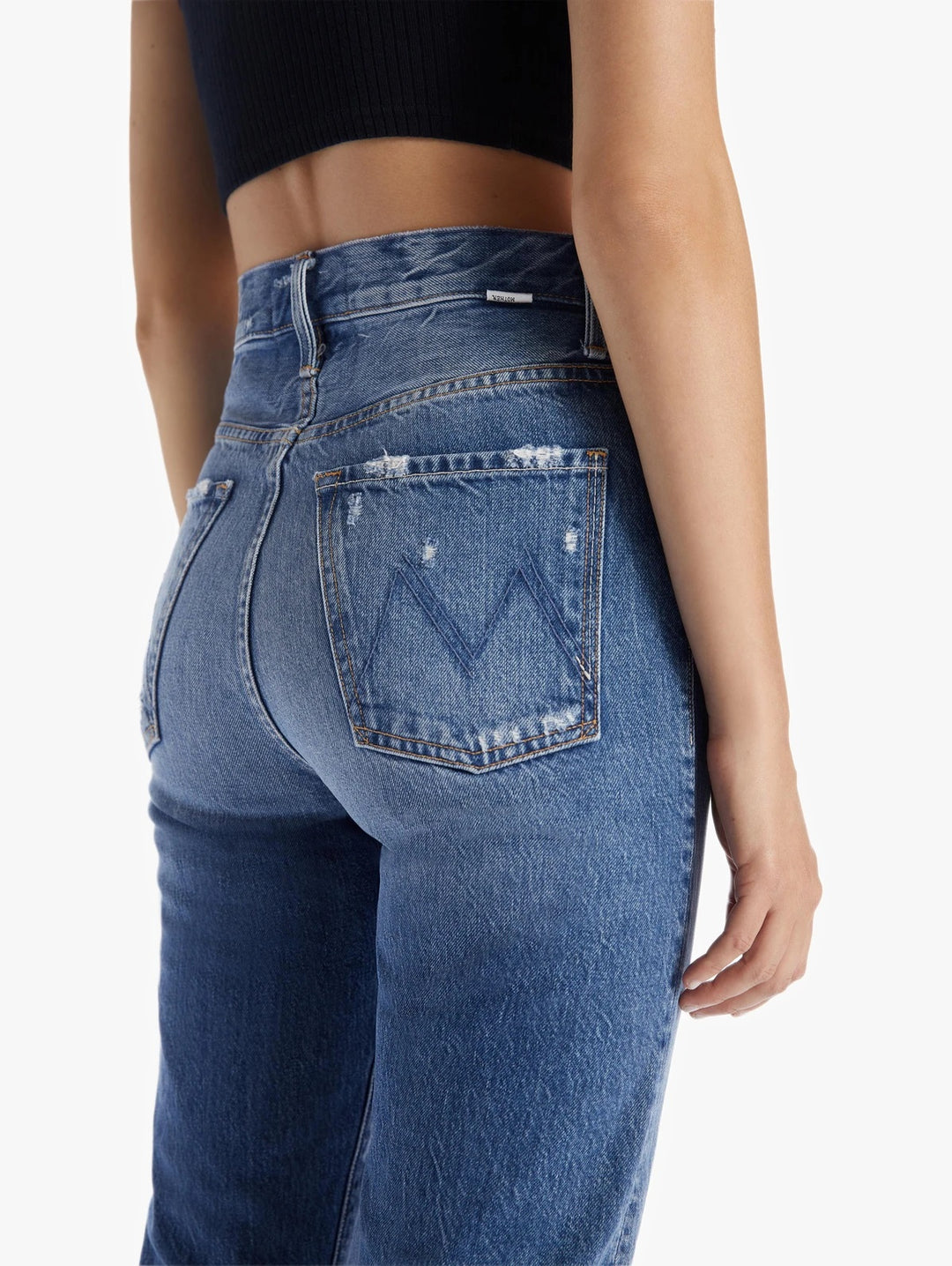 Mother Denim - High Waisted Hiker Hover in A Day In The Life of Daniel