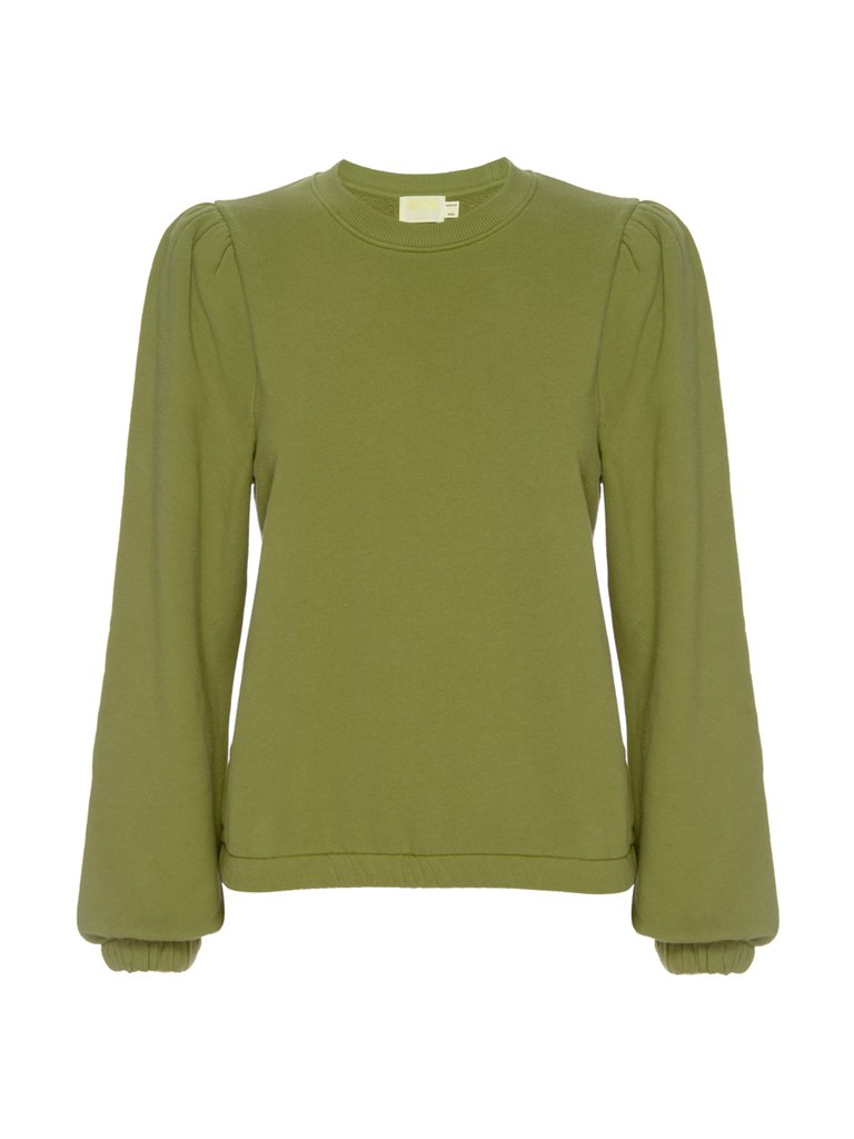 Nation LTD - Daryl Femme Sweatshirt in Olive