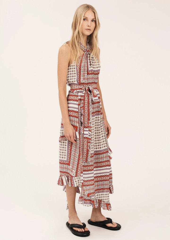 Derek Lam 10 Crosby - Dasha Halter Dress in Ivory