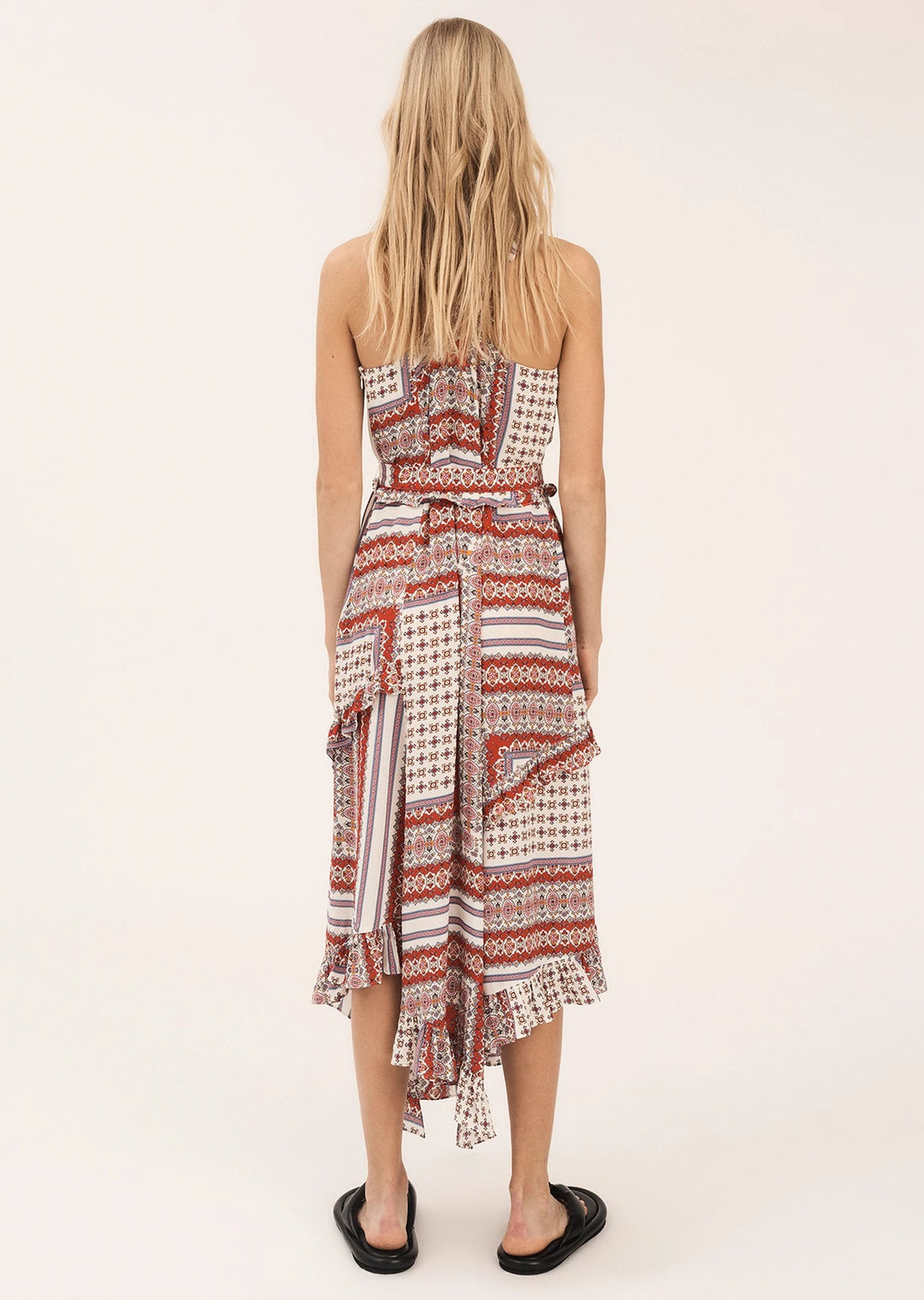 Derek Lam 10 Crosby - Dasha Halter Dress in Ivory