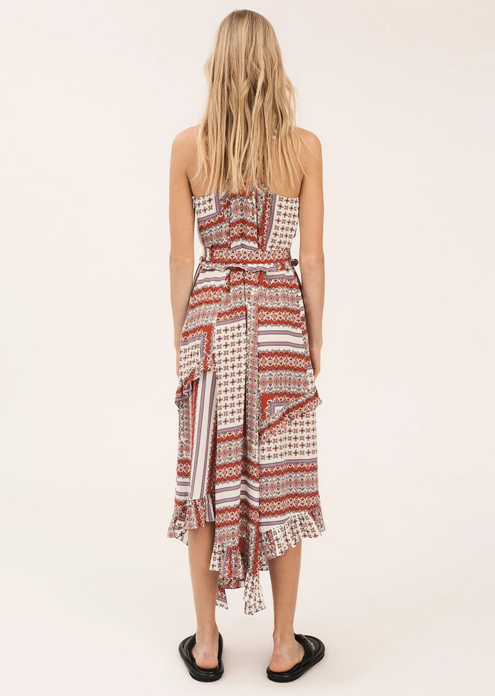 Derek Lam 10 Crosby - Dasha Halter Dress in Ivory