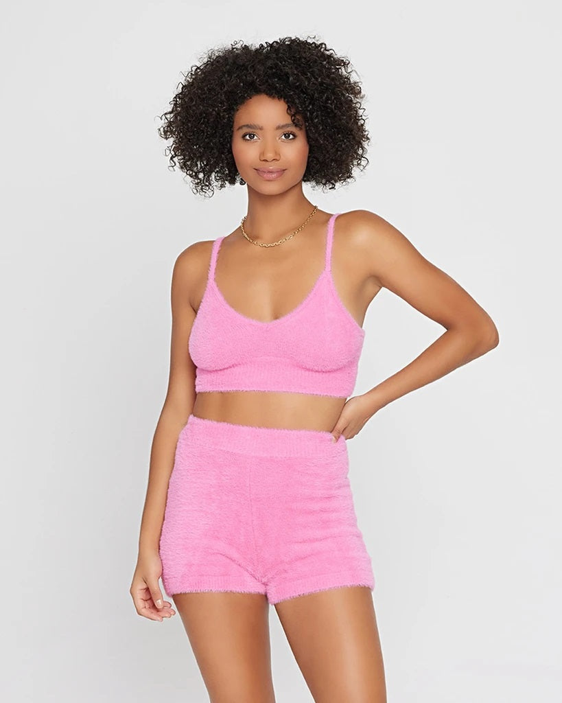 L*Space - Daydreamin' Crop Top in Bubblegum Pink