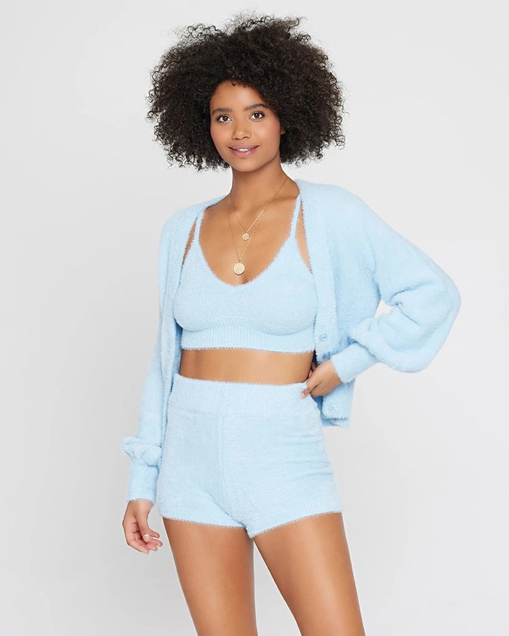 L*Space - Daydreamin' Crop Top in Sky Blue