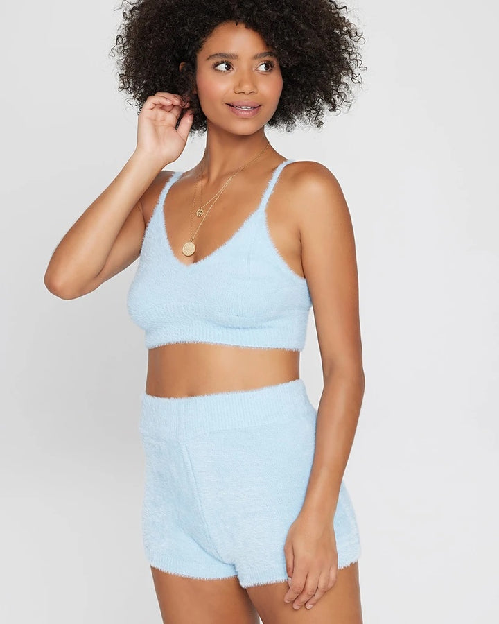 L*Space - Daydreamin' Crop Top in Sky Blue