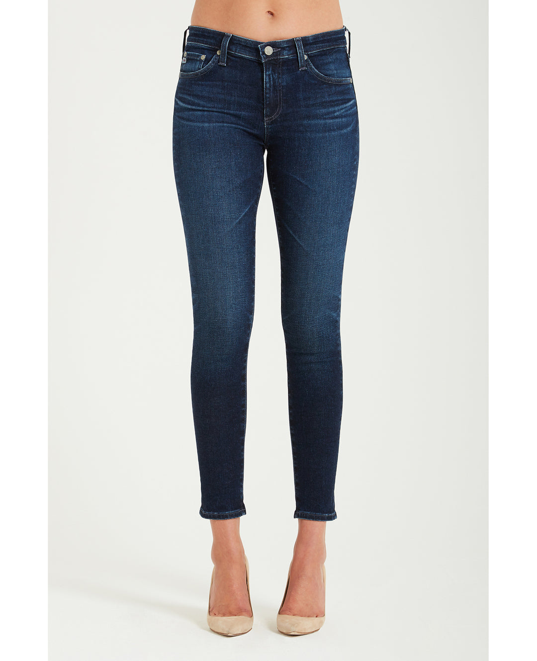 AG - Farrah Skinny Ankle Deep Willows