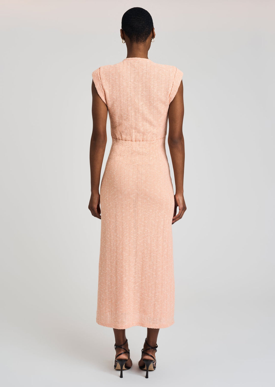 Derek Lam 10 Crosby - Barbara Twist Dress in Peach Dresses