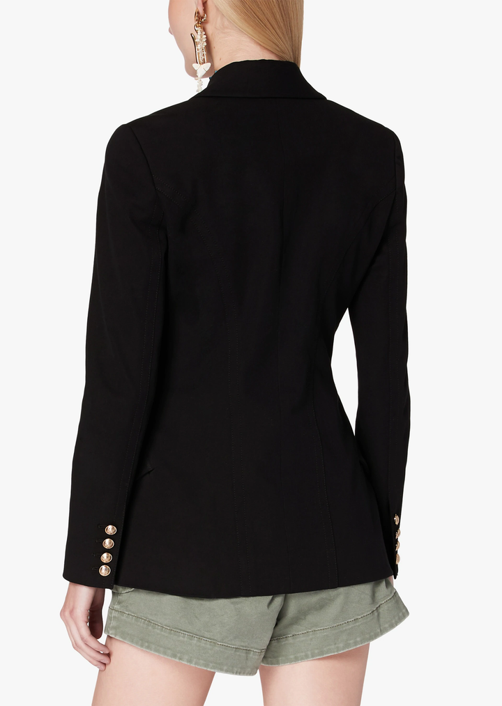 Derek Lam 10 Crosby - Rodeo Double Breasted Blazer w/ Sailor Buttons in Midnight