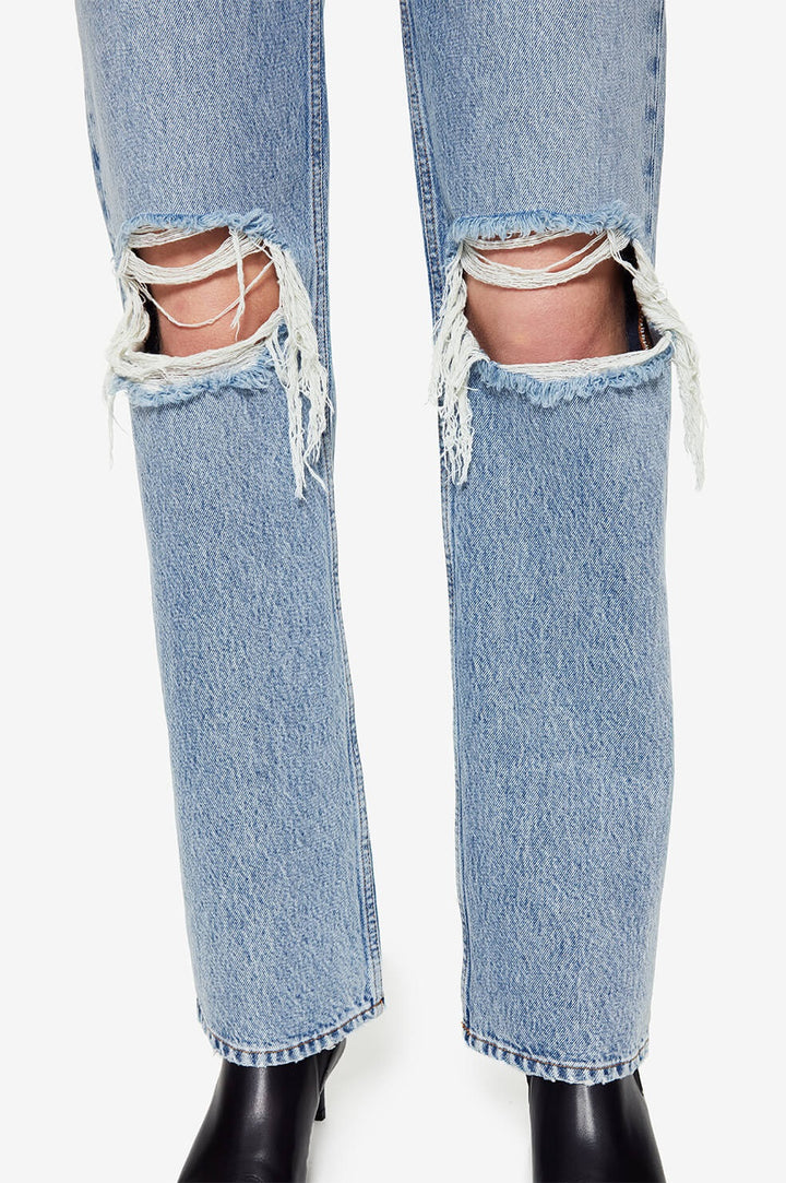 Anine Bing - Kat Jean in Destructed Light Blue