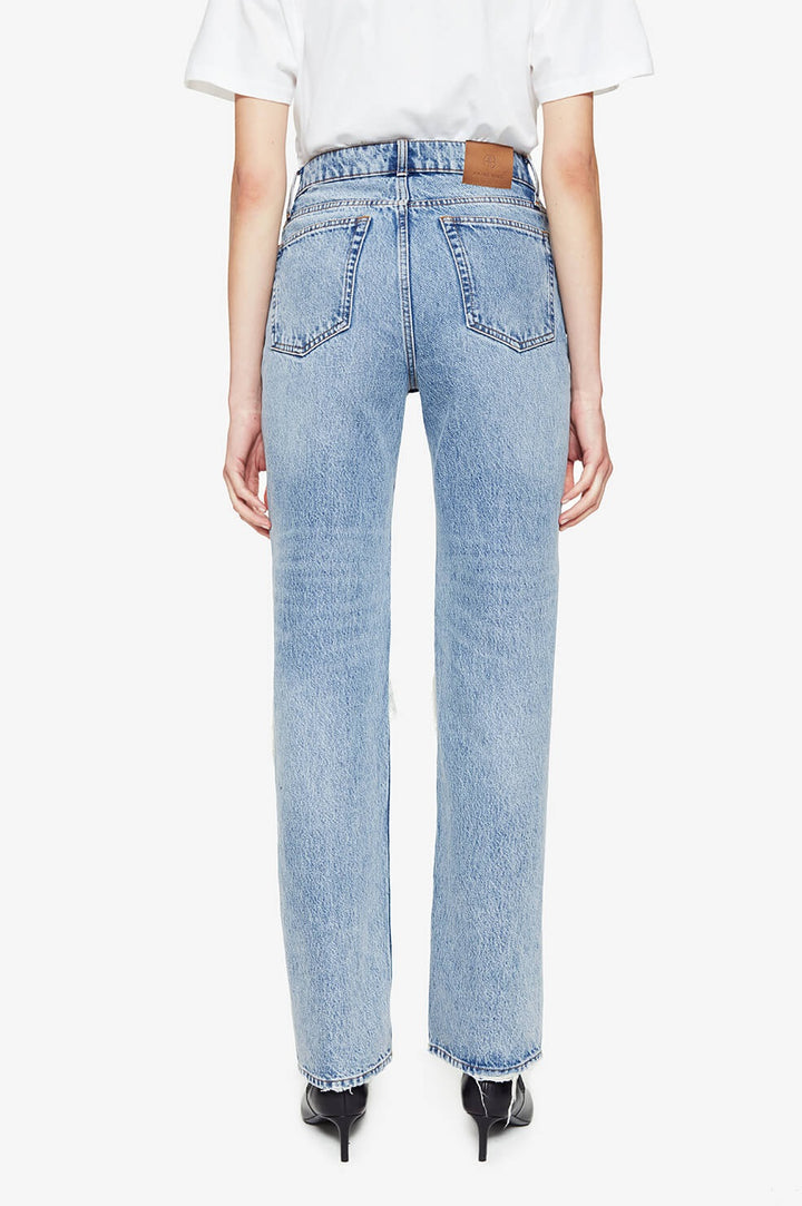 Anine Bing - Kat Jean in Destructed Light Blue