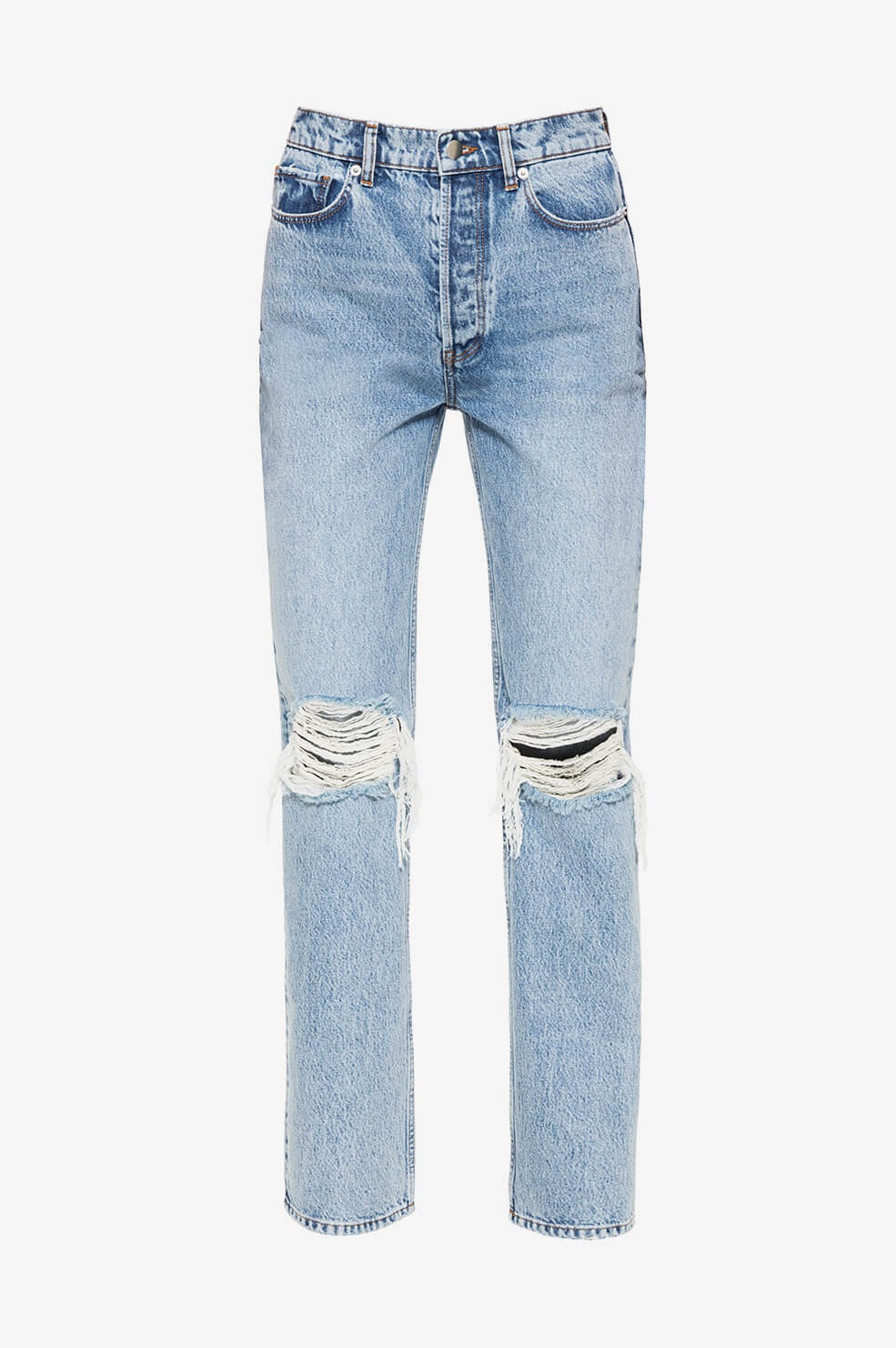 Anine Bing - Kat Jean in Destructed Light Blue
