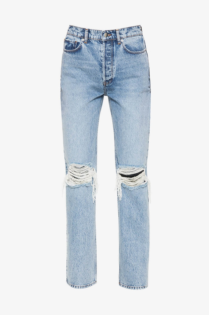 Anine Bing - Kat Jean in Destructed Light Blue