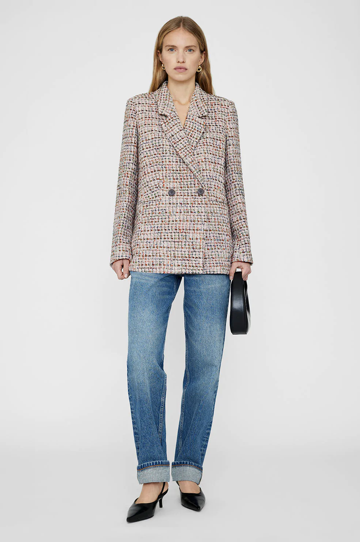 Anine Bing - Diana Blazer in Lavender Tweed