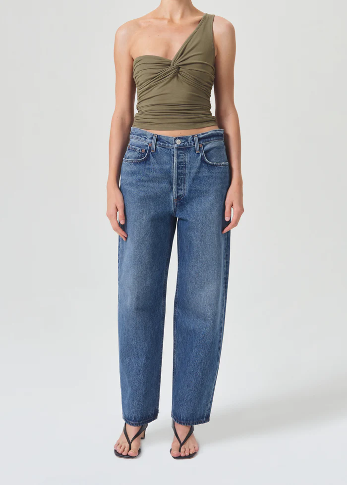 AGOLDE - Domino Top in Duffle